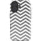 Silver Chevron iPhone 16 Plus Impact Case